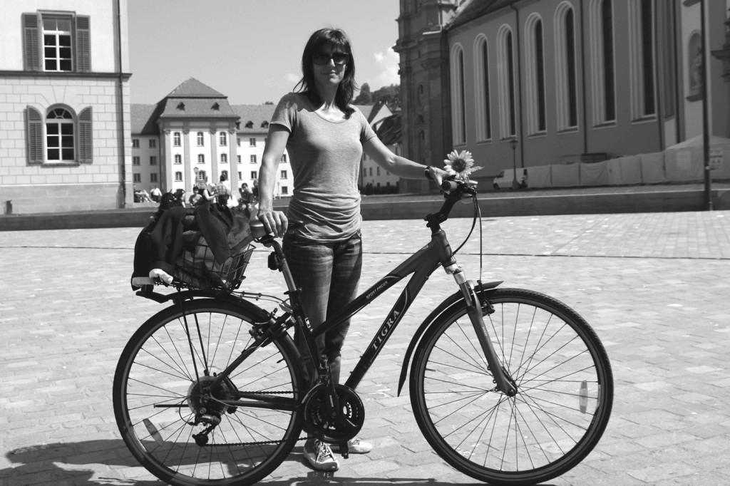Christine Enz: „St.Gallen ist für mich keine geeignete Velostadt, weil die Strassen viel zu schmal sind.“