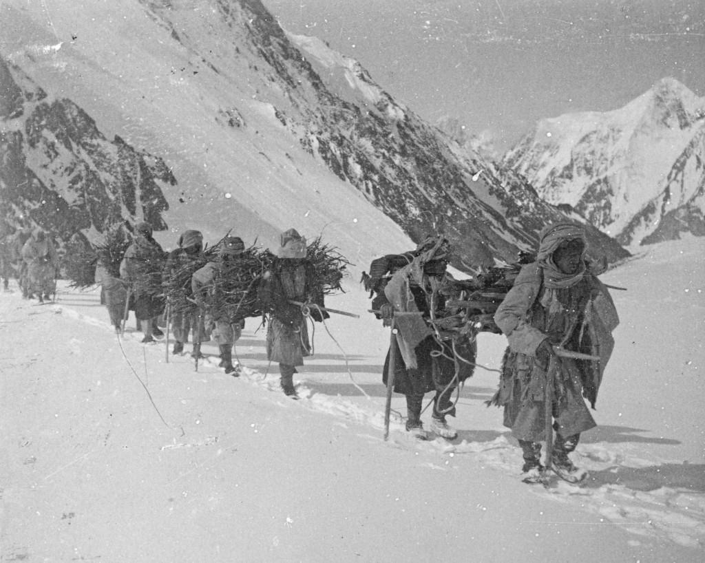 Arrivée des porteurs d'Eckenstein