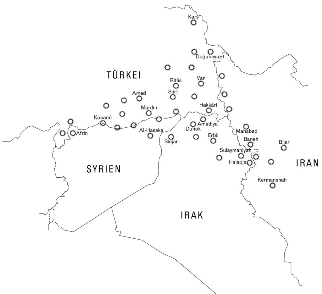 Wo steht Kurdistan? Saiten Ostschweizer Kulturmagazin und